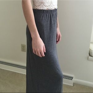 worn only a few times! brandy melville maxi skirt